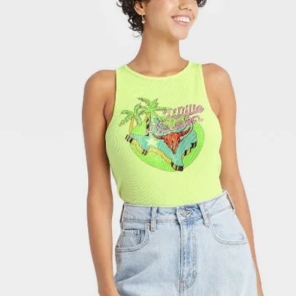 NWT Zion Rootswear Ribbed Willie Nelson Tank - Picture 1 of 2